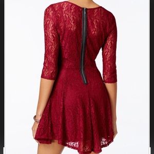 Long sleeve lace Dress